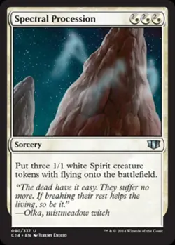 Spectral Procession - Light Play MTG Commander 2014 Edition - Image 1