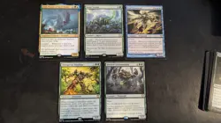 MTG Custom Land Commander deck, Omnath Locus of creation. Extremely High Power - Image 2