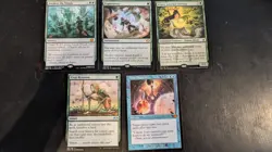 MTG Custom Land Commander deck, Omnath Locus of creation. Extremely High Power - Image 5