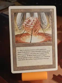Mana Vault Revised Edition Rare MTG - Image 3