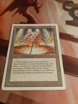 Mana Vault Revised Edition Rare MTG - Image 5