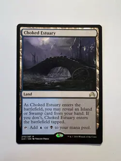 Choked Estuary - MTG Shadows over Innistrad - NM - Image 1