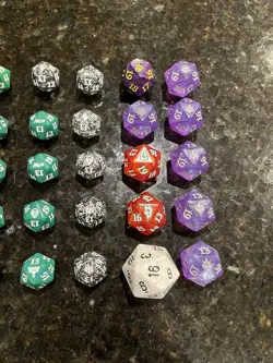 MTG Spindown Dice Lot Of 50 + 2 Various sets and colors - Image 2