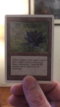 MTG - Black Lotus - Unlimited - Legacy - Alt Art - Read - WATCH VIDEO OF ITEM!!! - Image 2