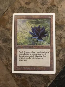 MTG - Black Lotus - Unlimited - Legacy - Alt Art - Read - WATCH VIDEO OF ITEM!!! - Image 3