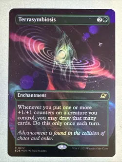 MTG / Terrasymbiosis / EOE / #0312 / FOIL (Borderless) / Rare / NM - Image 1