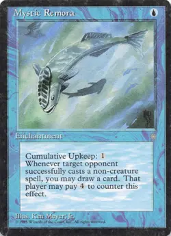 MTG - Mystic Remora - Ice Age - Image 1