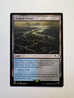 Choked Estuary - MTG 40k Universes Beyond: Warhammer 40,000 - NM - Image 1