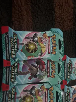 Pokemon Journey Together Trading Card Booster Pack Set - Image 3
