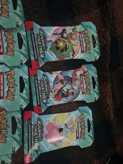 Pokemon Journey Together Trading Card Booster Pack Set - Image 4