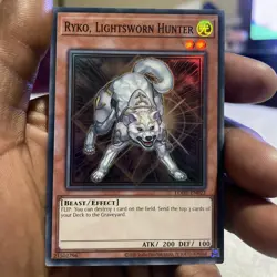 Yugioh Ryko, Lightsworn Hunter LODT-EN022 Super Rare 2024 Print NM - Image 1