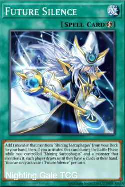 Yugioh! Mega Tins 2025 PREORDER 1x UR Future Silence - Image 1