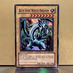 YuGiOh • Blue Eyes White Dragon • SKE-001 • Holo Rare • LP - Image 1