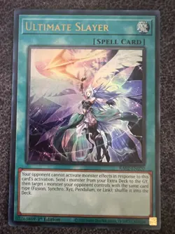 Yugioh Ultimate Slayer RA02-EN070 Ultra Rare 1st Edition NM - Image 1