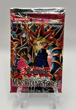 (701068) Yugioh Magician's Force 1st Edition - Sealed Booster Pack - Image 1