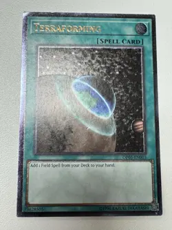 Yugioh! MP Terraforming - OP05-EN003 - Ultimate Rare - Unlimited Edition Moderat - Image 2