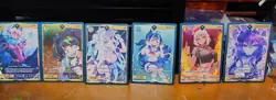Gamersupps VCARD Rising Stars 1st Ed 9 Cards Vtuber Lot Of 6 Cards - Image 1