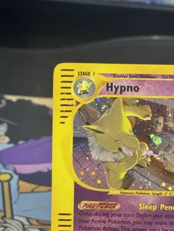 Hypno H12/H32 Aquapolis E-Series 2003 Holo Rare Vintage Pokemon Card E Reader - Image 2