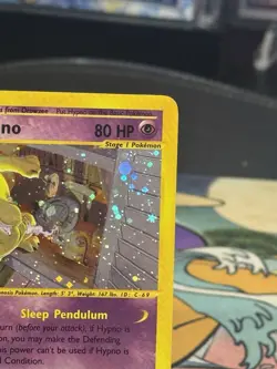 Hypno H12/H32 Aquapolis E-Series 2003 Holo Rare Vintage Pokemon Card E Reader - Image 3