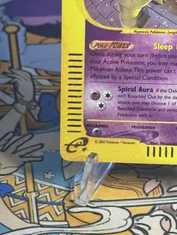 Hypno H12/H32 Aquapolis E-Series 2003 Holo Rare Vintage Pokemon Card E Reader - Image 5