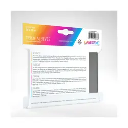 GameGenic Card Protection Prime Sleeves - Dark Gray (100) New - Image 2