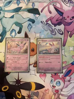 Eevee Promo Card +ALL Eevee Evolutions! +Full Art Rares are an Incredible STEAL! - Image 4