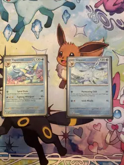 Eevee Promo Card +ALL Eevee Evolutions! +Full Art Rares are an Incredible STEAL! - Image 5