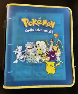 Pokemon Vintage 40 Foil Card Binder Lot Charizard Blastoise Venusaur Base 1999 - Image 1