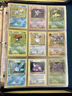 Pokemon Vintage 40 Foil Card Binder Lot Charizard Blastoise Venusaur Base 1999 - Image 5