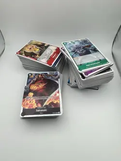 One Piece TCG - OP02 & OP03 Mixed Lot - Foil and Non Foil - 300+ cards - Image 1