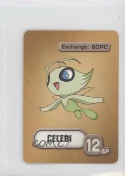 Rare Pokemon - Celebi Master Trainer Board Game Cards 2005 1f5 - Image 1