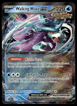 Pokemon TCG SV: Scarlet & Violet Promo Cards #127 Wake ex NM - Image 1