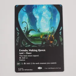 MTG Evendo, Waking Haven (Borderless) Edge Of Eternities Regular Mythic Card - Image 1
