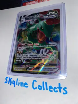 (1) RAYQUAZA VMAX (101/159) from CROWN ZENITH - NM - PACK FRESH POKEMON CARD - Image 1