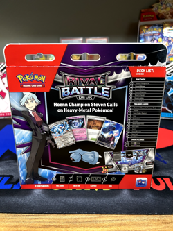 Pokemon Trading Card Game: Rival Battle Deck - Steven w/ Beldum Promo Sealed - Image 3