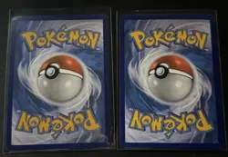 Pokemon Jirachi 2 CARD LOT 42/108 Roaring Skies Holo and Reverse Holo Rare LP - Image 2