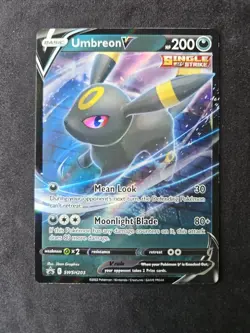 Umbreon V SWSH203 Sword & Shield Black Star Promo Card - Image 1