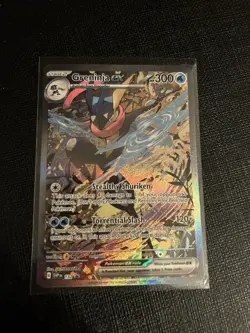 Greninja ex 132 Sv: Scarlet & Violet Promo Card Holo English Pokemon TCG Card - Image 1