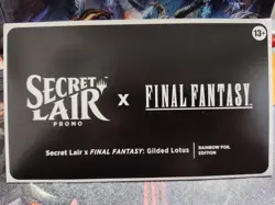 Gilded Lotus - Final Fantasy Secret Lair Drop Rainbow FOIL - Image 1
