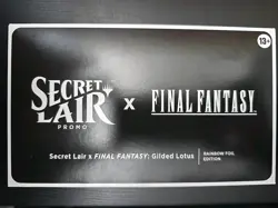 Gilded Lotus - Final Fantasy Secret Lair Drop Rainbow FOIL - Image 1