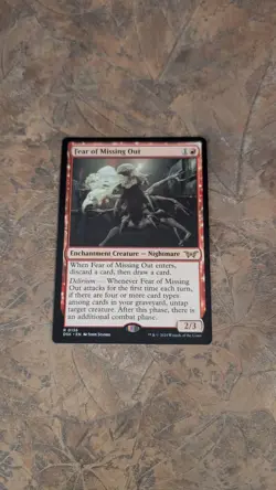 Fear of Missing Out Duskmourn: House of Horror Regular - Image 1