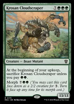 MTG Krosan Cloudscraper (175/392) Murders at Karlov Manor Commander NM - Image 1