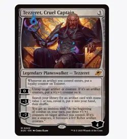 Tezzeret, Cruel Captain - Edge of Eternities (EOE) - MTG Mythic Rare #2 Regular - Image 1