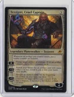 Tezzeret, Cruel Captain - Edge of Eternities (EOE) - MTG Mythic Rare #2 Regular - Image 1
