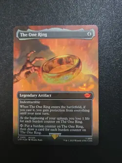 The One Ring (Borderless) Unique and Miscellaneous Promo Foil - Image 1