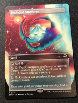 Secluded Starforge - Borderless - EOE - MTG - EN - NM - 0316 - Image 1