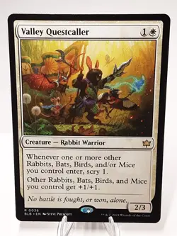 MTG - Bloomburrow - Valley Questcaller - #0036 - Playset x4 - Near Mint - Image 1