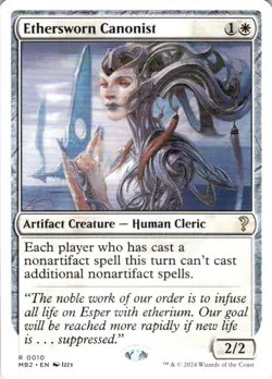 MTG Ethersworn Canonist (White Border) (10) | NM | Mystery Booster 2 (MB2) - Image 1