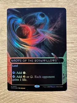Grove of the Bornwillows - EOE RARE Foil Borderless - #0017 - Image 1