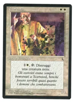 ►Magic-Style◄ MTG - Exorcist - The Dark Italian - EX - Image 1